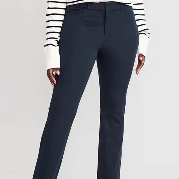 NWT Old Navy High-Waisted Pixie Flare Pants - Picture 7 of 12